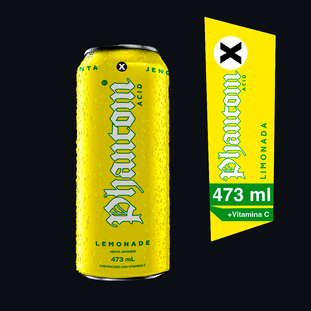Phantom Lemonade- Bebida Limonada Menta Jengibre 473cc
